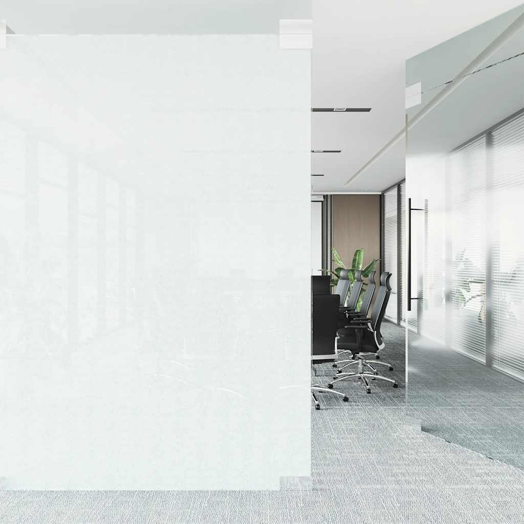 Pellicola Statica Smerigliata Bianco 45x2000 cm PVC