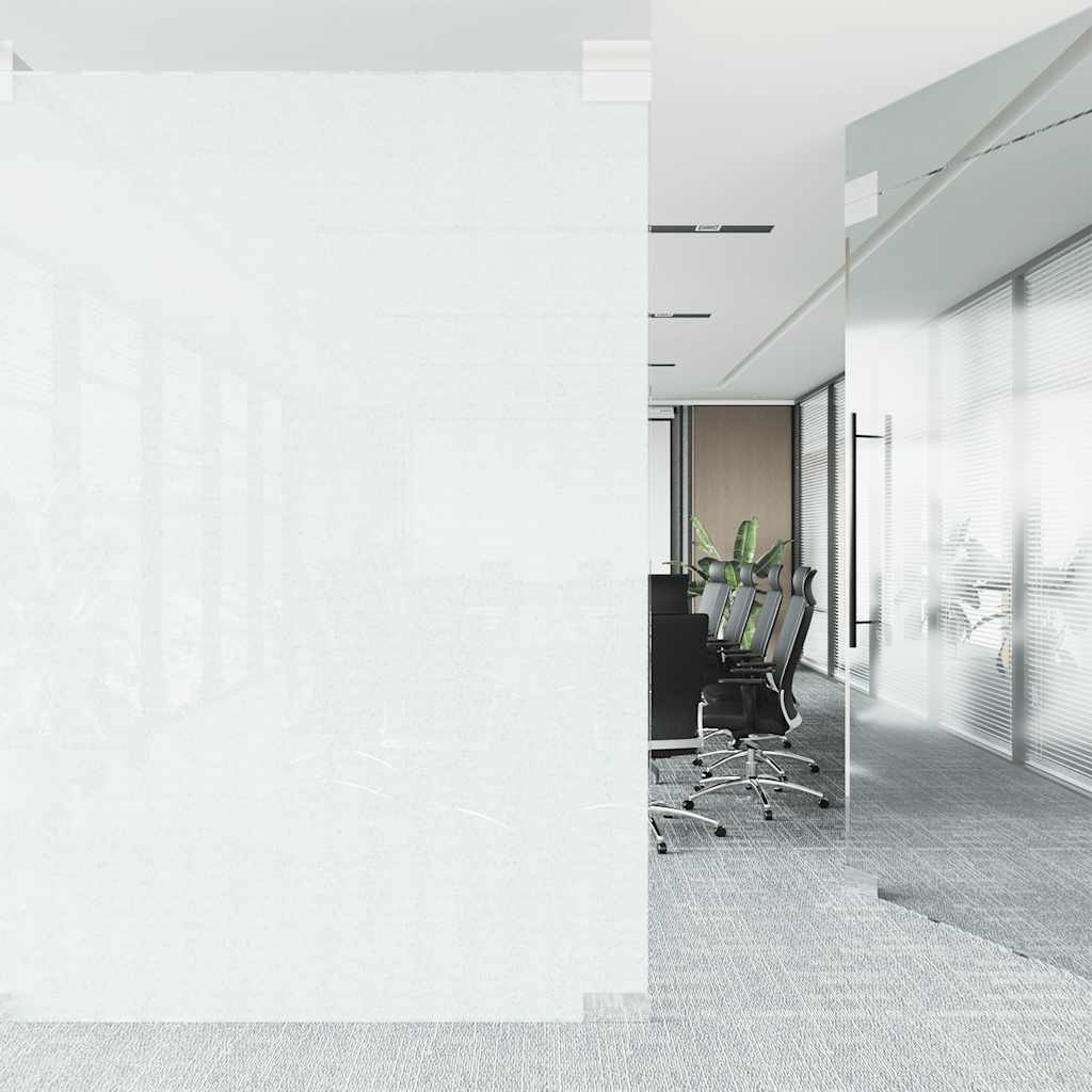 Pellicola Statica Smerigliata Bianco 90x1000 cm PVC