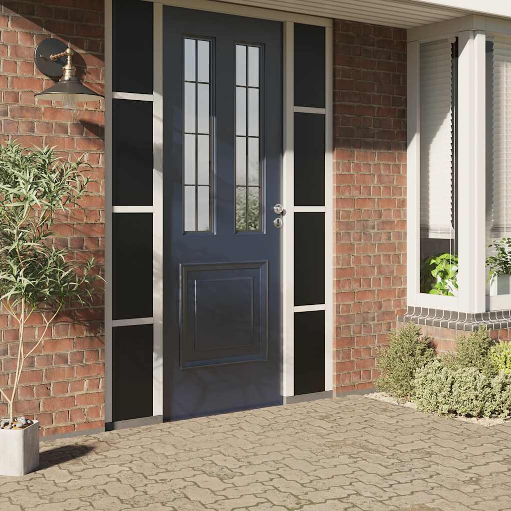 Pellicola Vetri Statica Smerigliata Nera 45x500 cm PVC