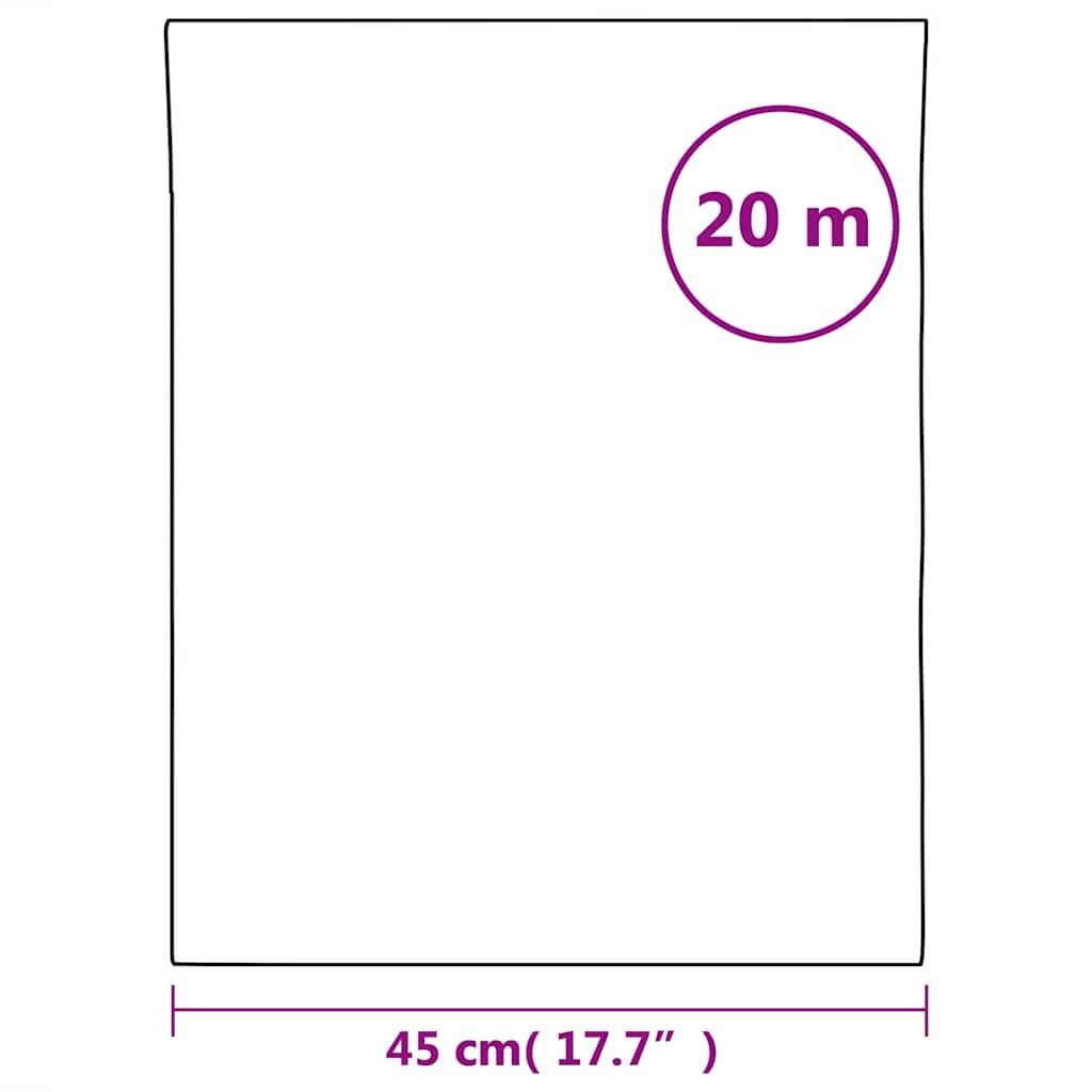 Pellicola Vetri Statica Smerigliata Nera 45x2000 cm PVC