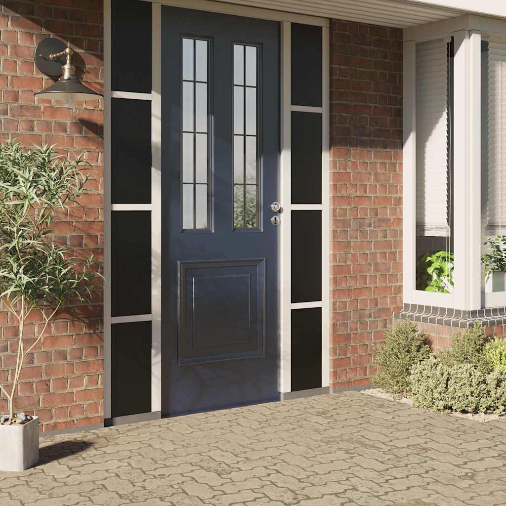 Pellicola Vetri Statica Smerigliata Nera 60x2000 cm PVC
