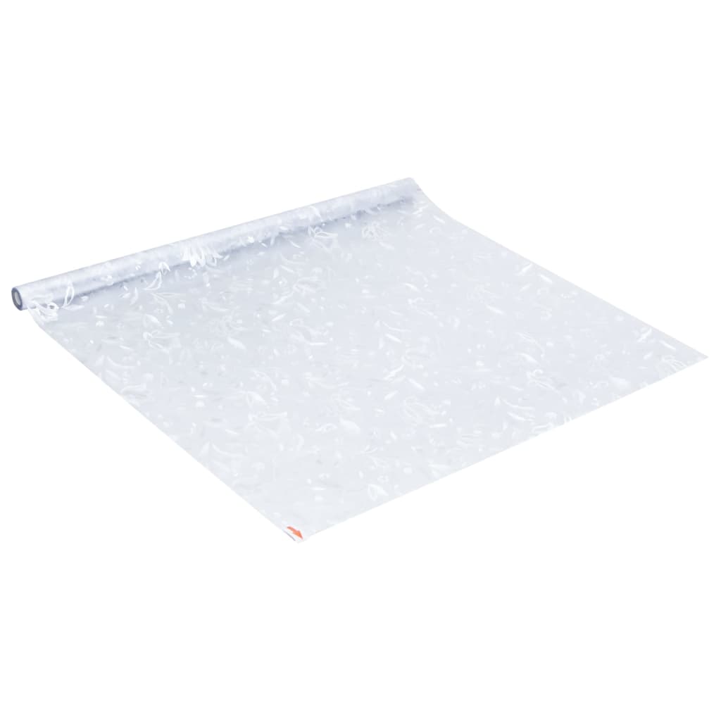 Pellicola per Finestra Smerigliata Motivo Fiore 45x500 cm PVC