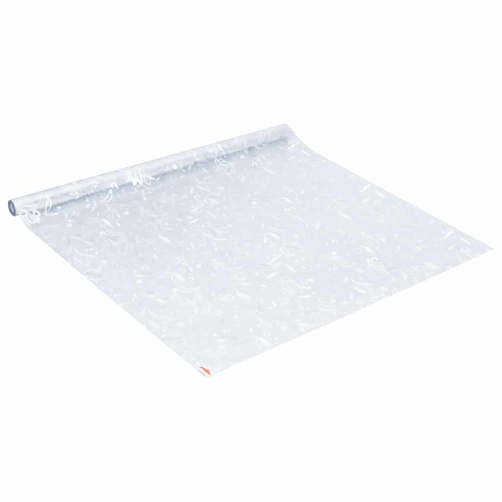 Pellicola per Finestra Smerigliata Motivo Fiore 90x500 cm PVC