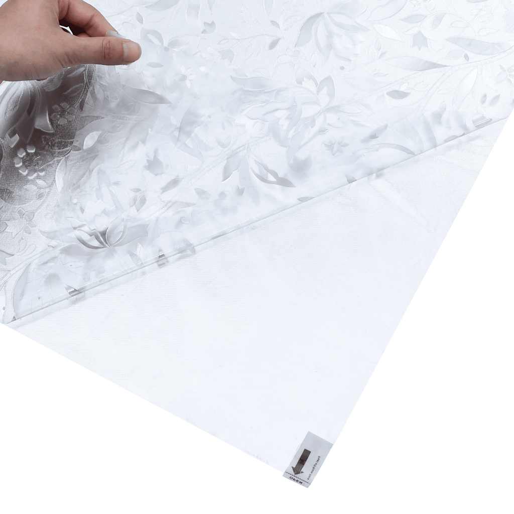 Pellicola per Finestra Smerigliata Motivo Fiore 90x500 cm PVC