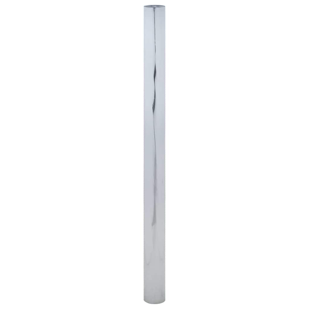 Pellicola Solare Statica Effetto Riflettente Argento 90x500 PVC