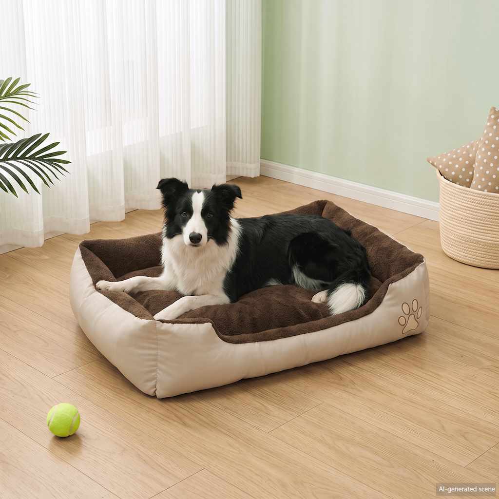 Letto Caldo per Cani con Cuscino Imbottito XL