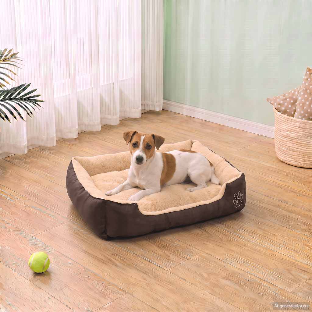 Letto Caldo per Cani con Cuscino Imbottito S