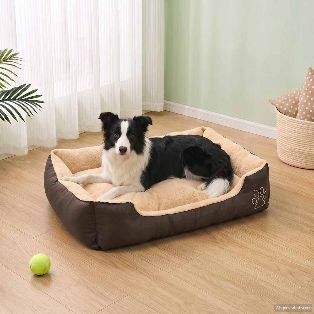 Letto Caldo per Cani con Cuscino Imbottito XL