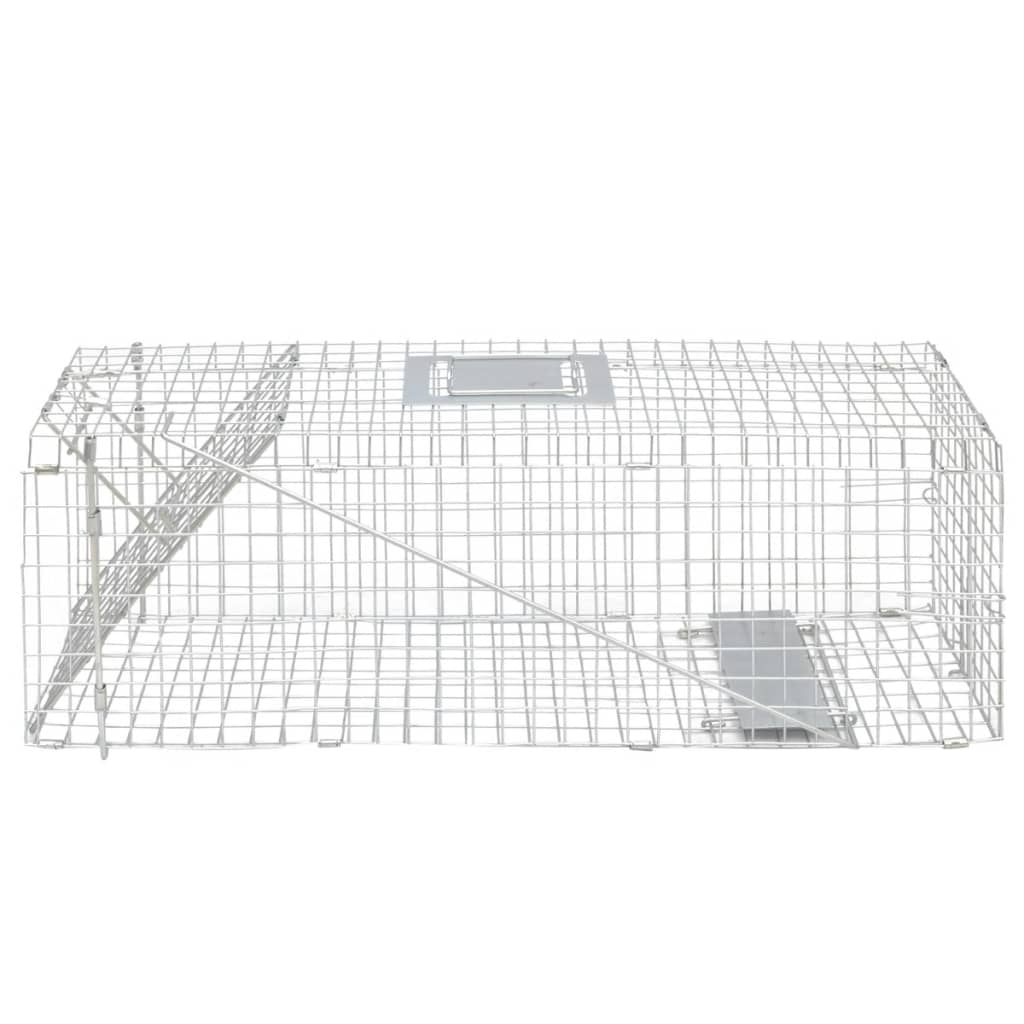 Trappola per animali vivi zincata 80 cm