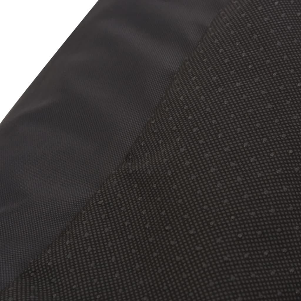Cuccia per Cani con Cuscino Imbottito Taglia XXL Nero
