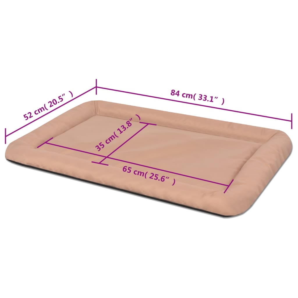 Materasso per Cani Taglia XL Beige