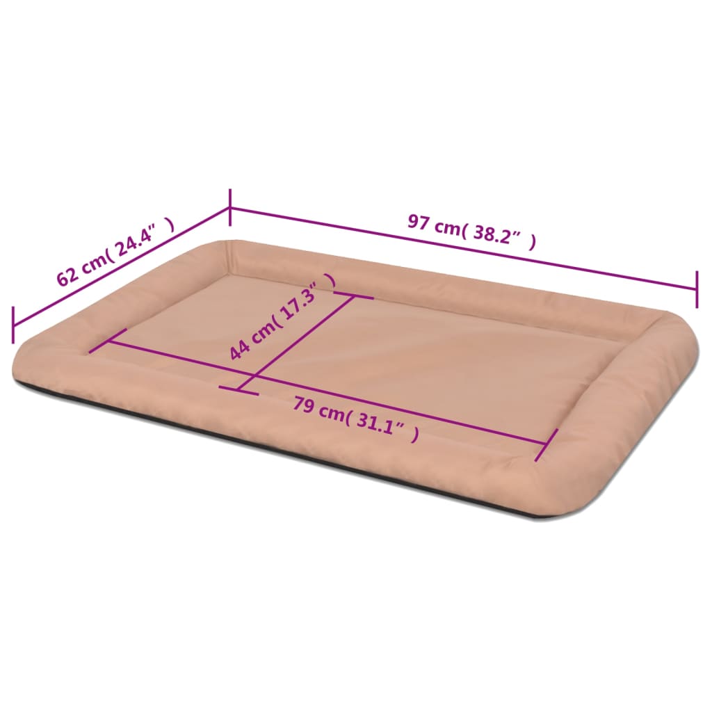 Materasso per Cani Taglia XXL Beige