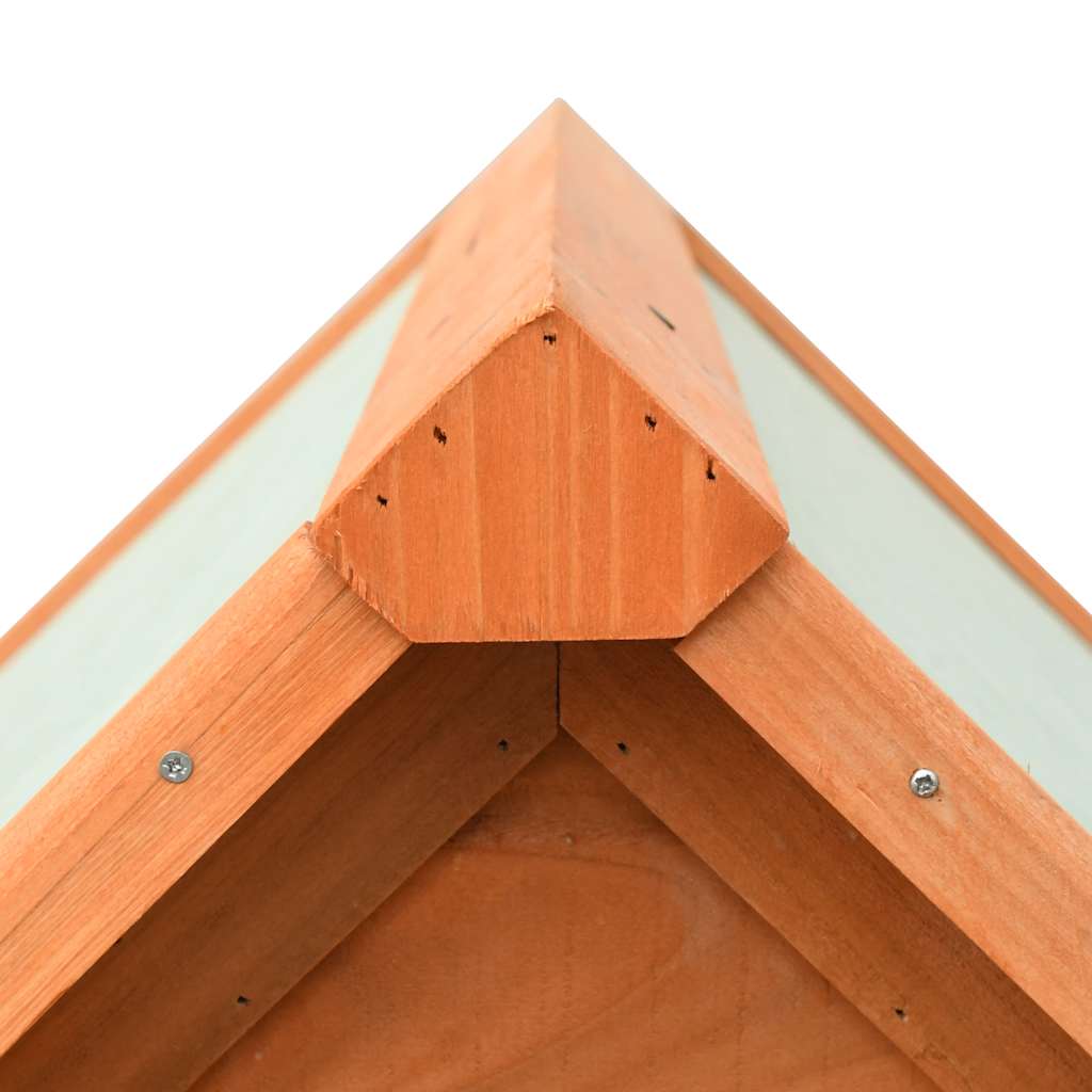 Cuccia per Cani in Legno Massello di Pino e Abete 72x85x82 cm