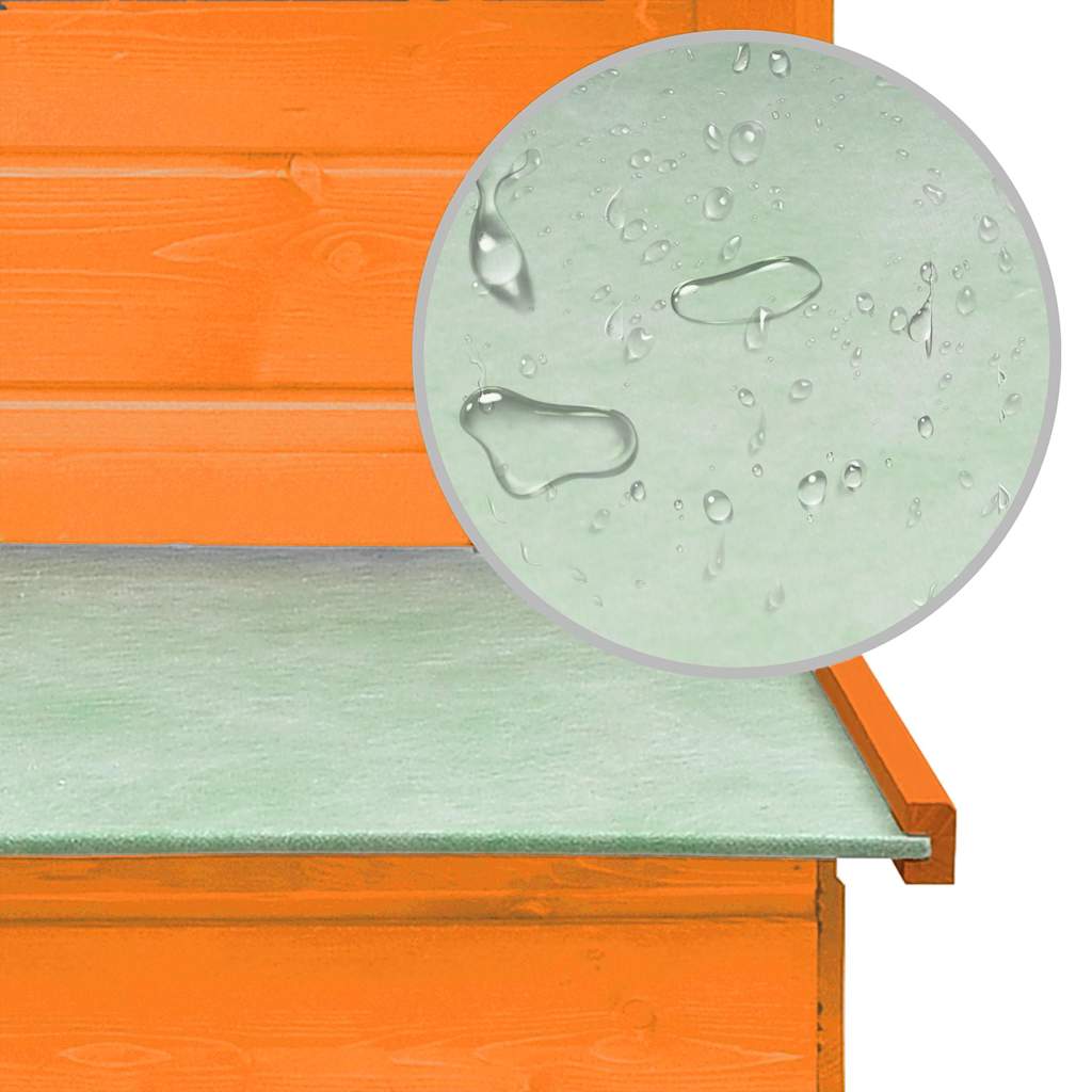 Gabbia per Polli in Legno Massello di Pino e Abete 170x81x110cm