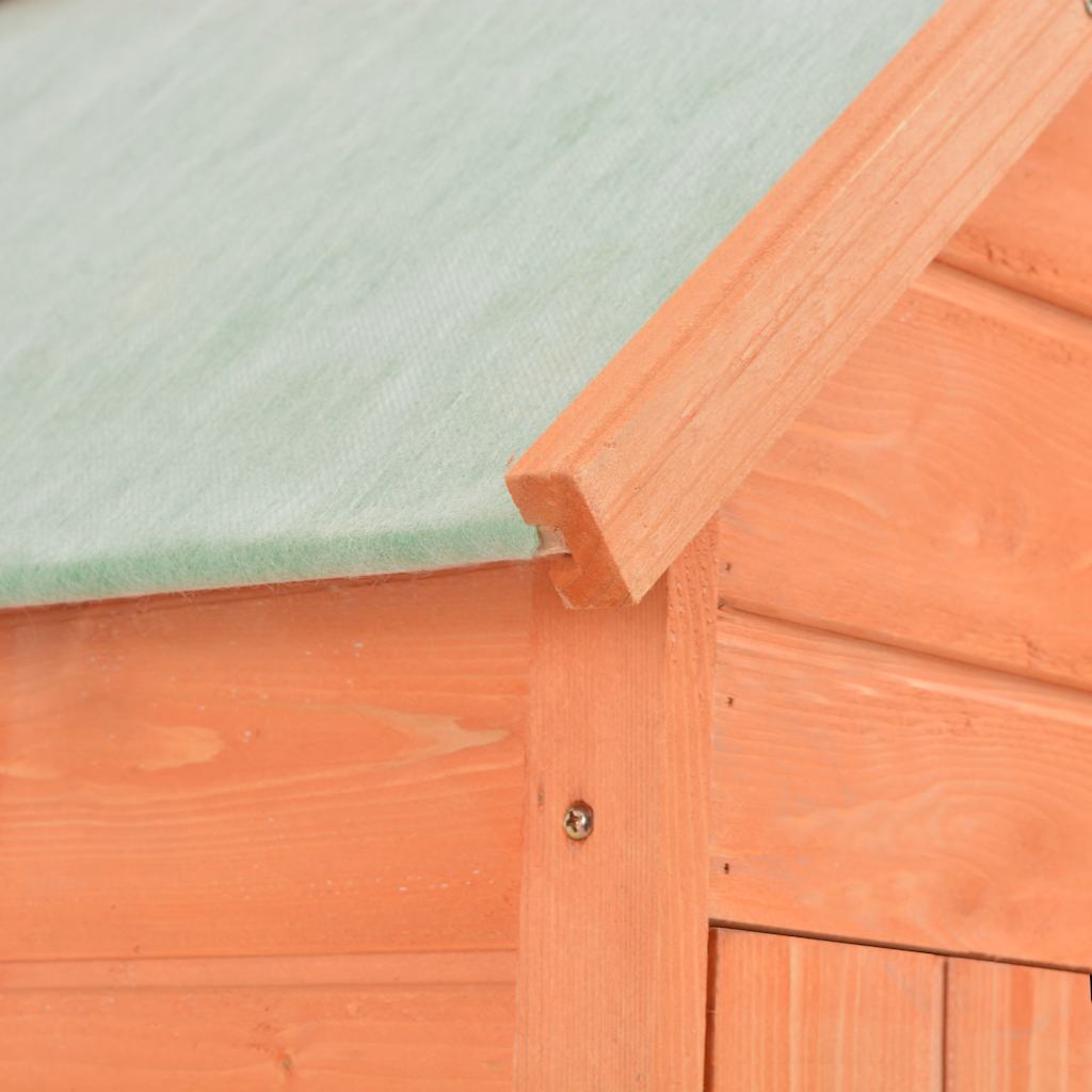 Capanno per Attrezzi in Legno 71x60x213 cm