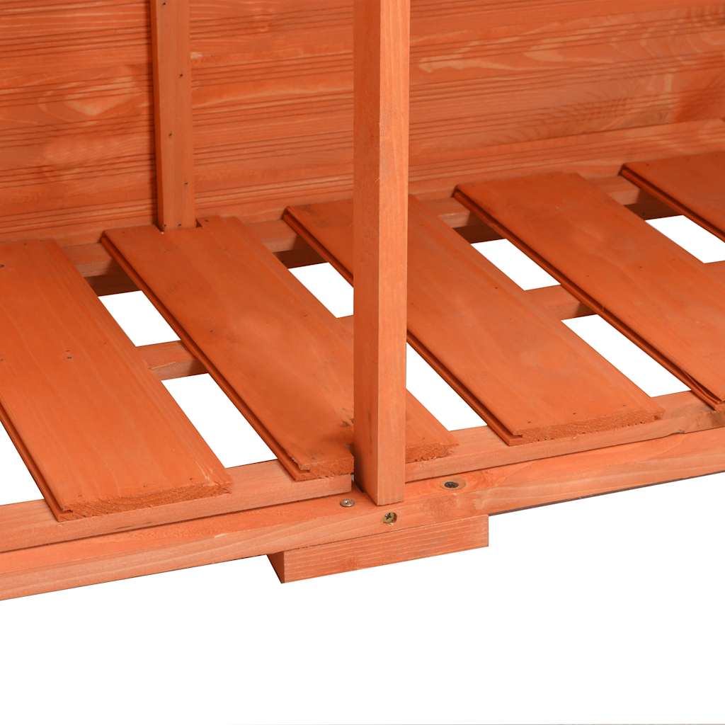 Capanno per Attrezzi in Legno 128x42x91 cm