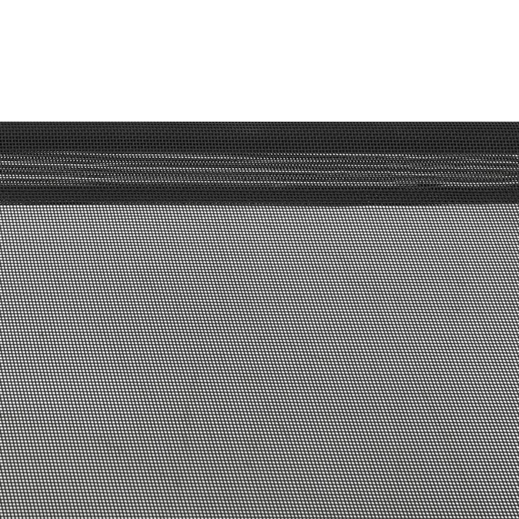Cuccia per Cani Rialzata Nera XL in Textilene