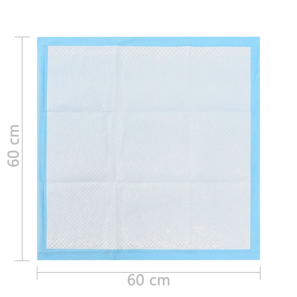 Tappetino Igienico per Cani 100 pz 60x60 cm Tessuto non Tessuto