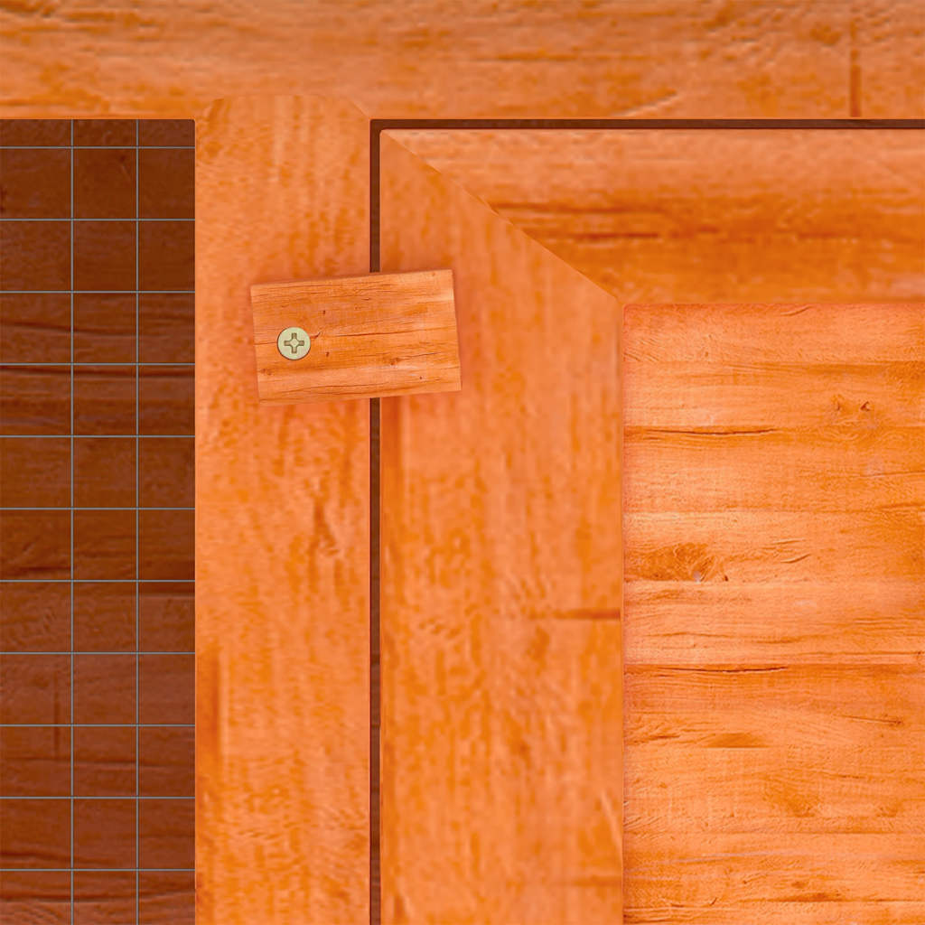 Conigliera a Due Piani in Legno