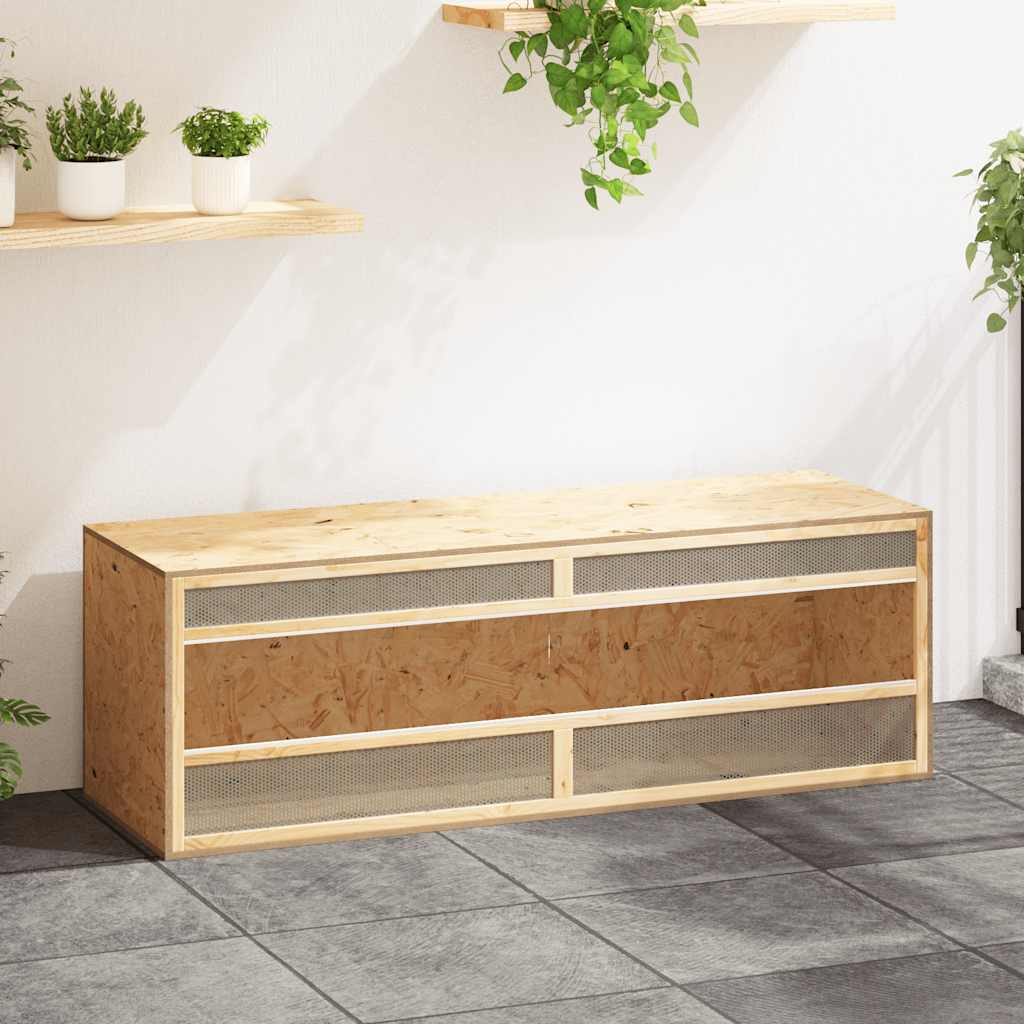 Terrario in Legno Multistrato 144x46x48 cm