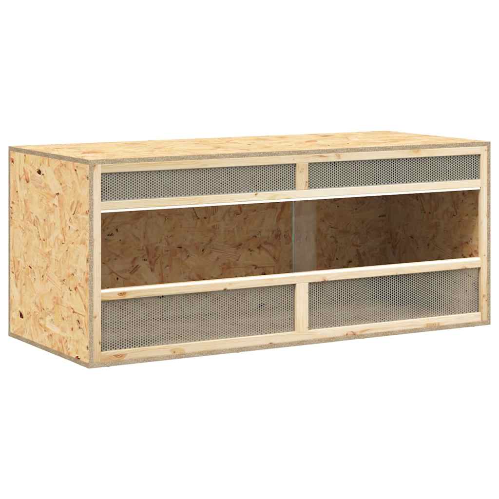Terrario in Legno Multistrato 120x50x50 cm