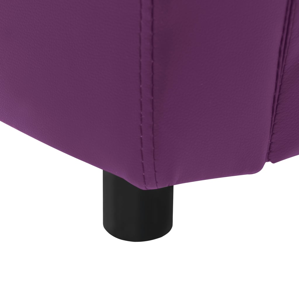 Divano per Cani Borgogna 67x41x39 cm in Similpelle