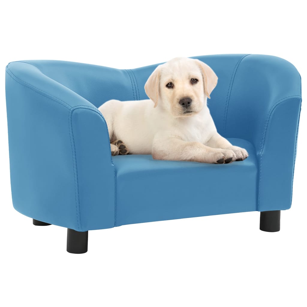 Divano per Cani Turchese 67x41x39 cm in Similpelle