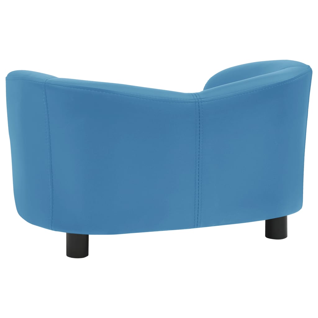 Divano per Cani Turchese 67x41x39 cm in Similpelle