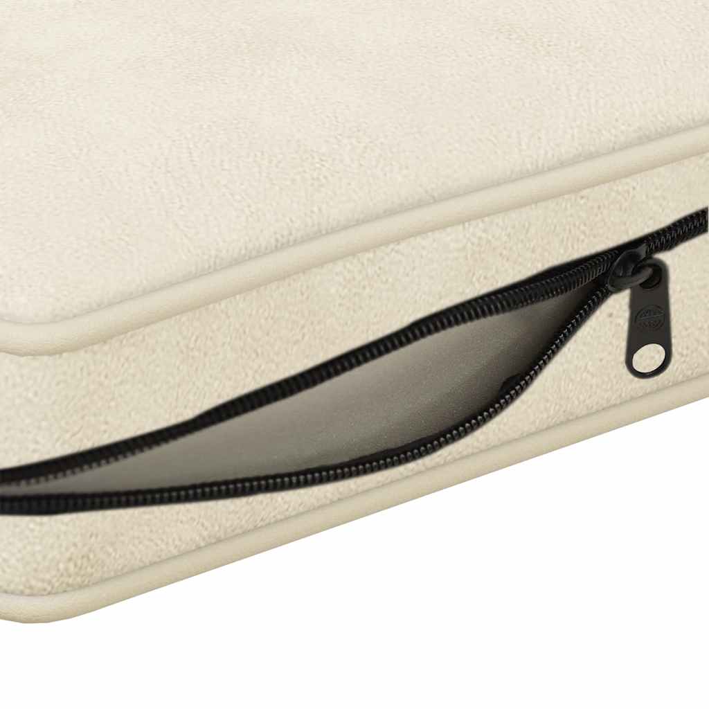 Divano per Cani Crema 72x45x30 cm in Peluche