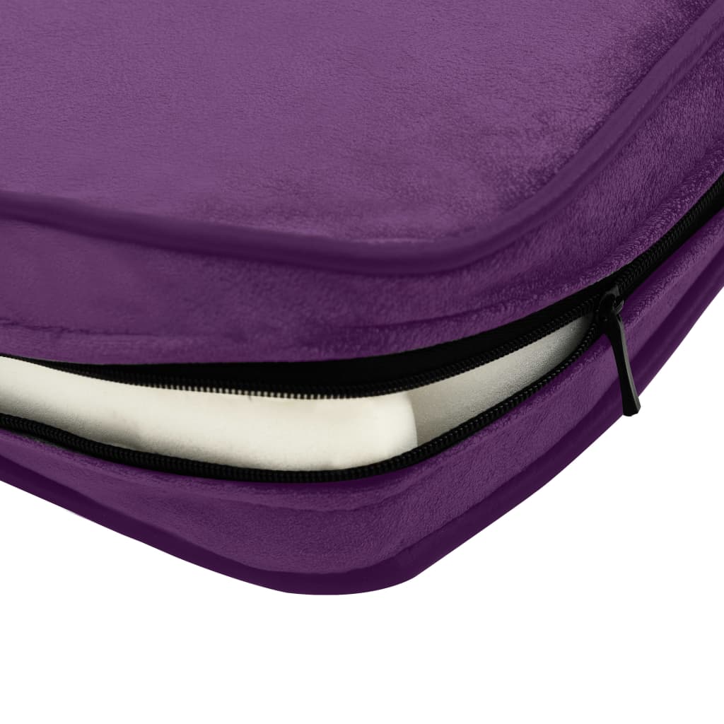 Divano per Cani Borgogna 48x48x32 cm in Peluche e Similpelle