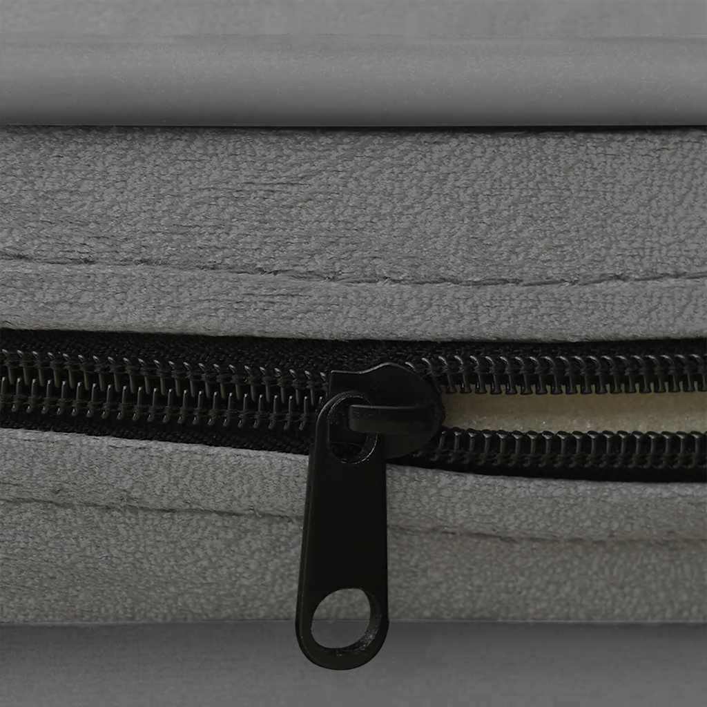 Divano per Cani Grigio 67x47x36 cm in Peluche