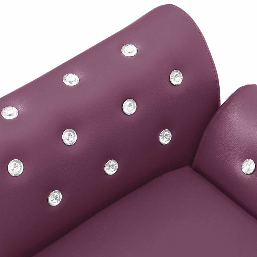 Divano per Cani Borgogna 83x45x42 cm in Similpelle