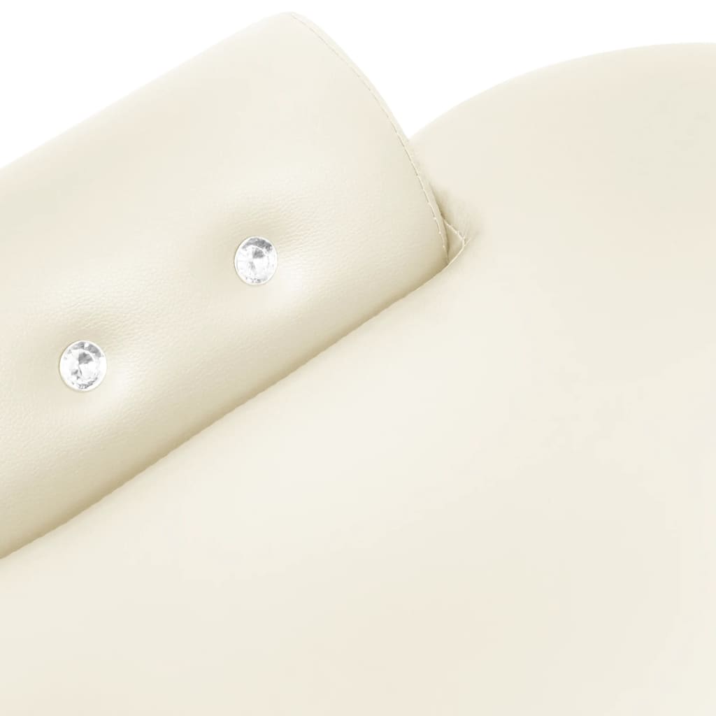 Divano per Cani Crema 83x45x42 cm in Similpelle