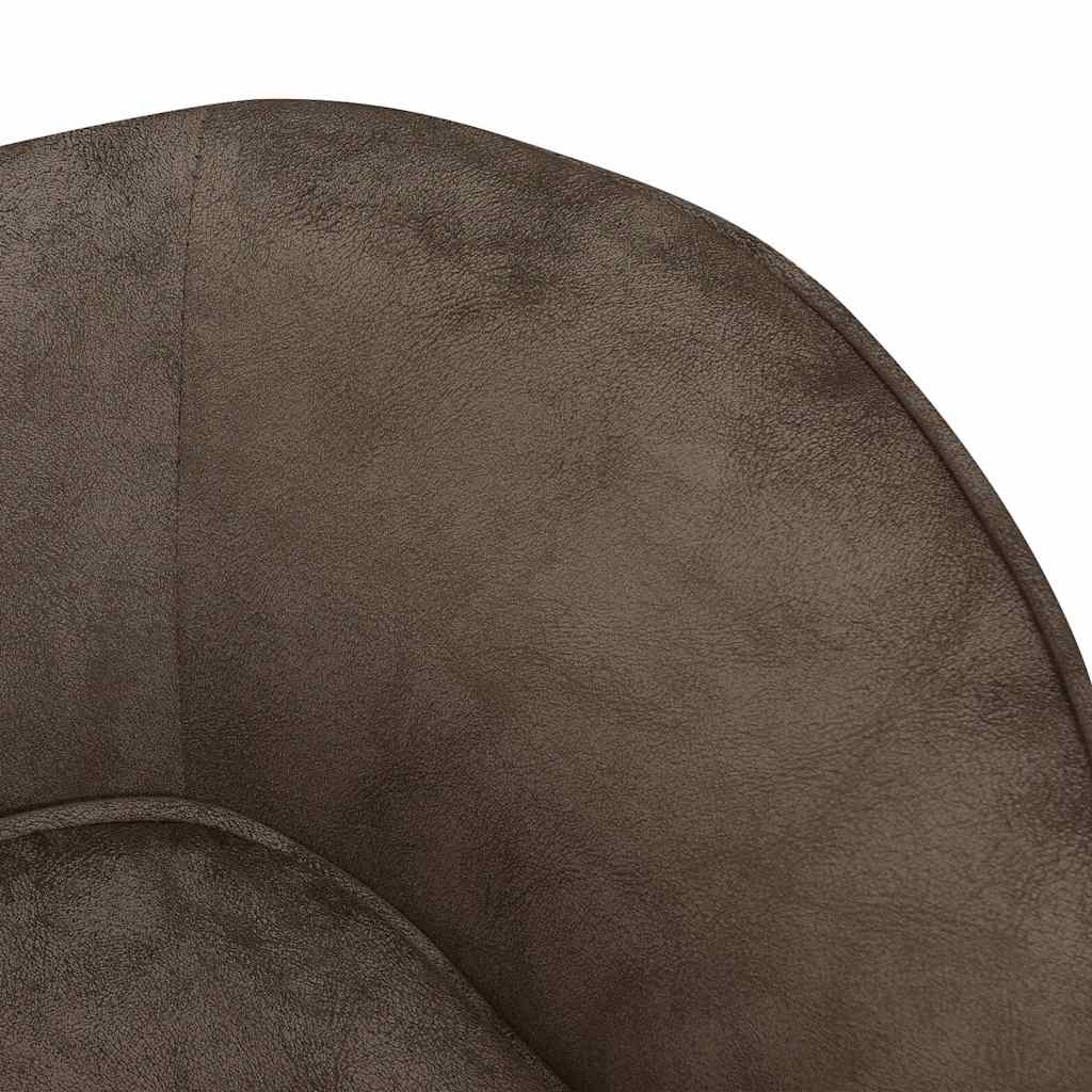 Divano per Cani Marrone 66x43x40 cm in Peluche