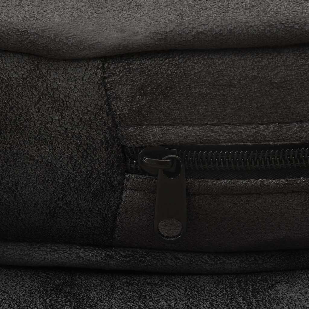 Divano per Cani Nero 69x69x36 cm in Peluche
