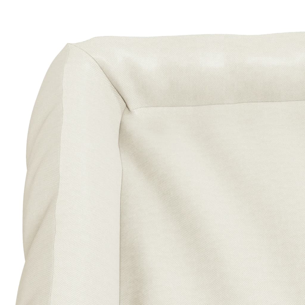 Cuccia per Cani con Cuscini Beige 89x75x19 cm in Tessuto Oxford