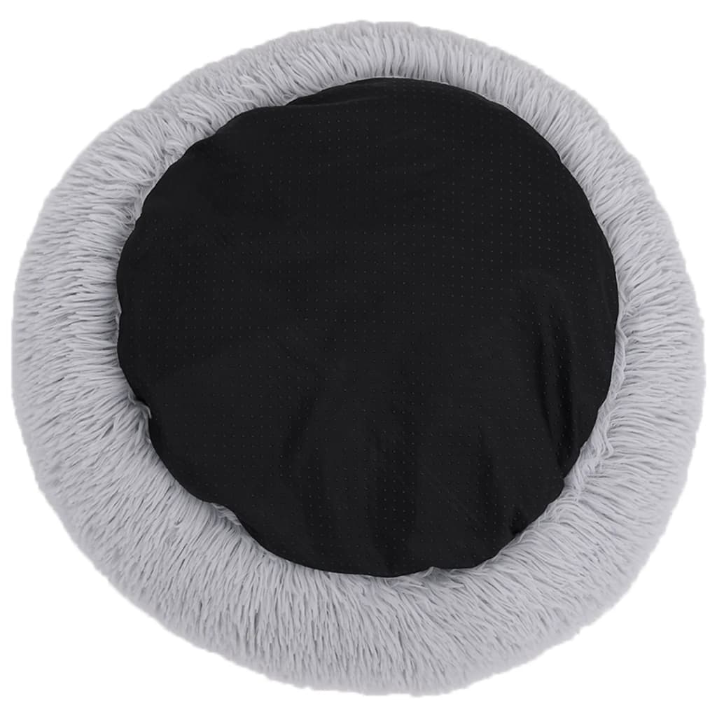 Cuscino Lavabile Cani e Gatti Grigio Chiaro 90x90x16 cm Peluche