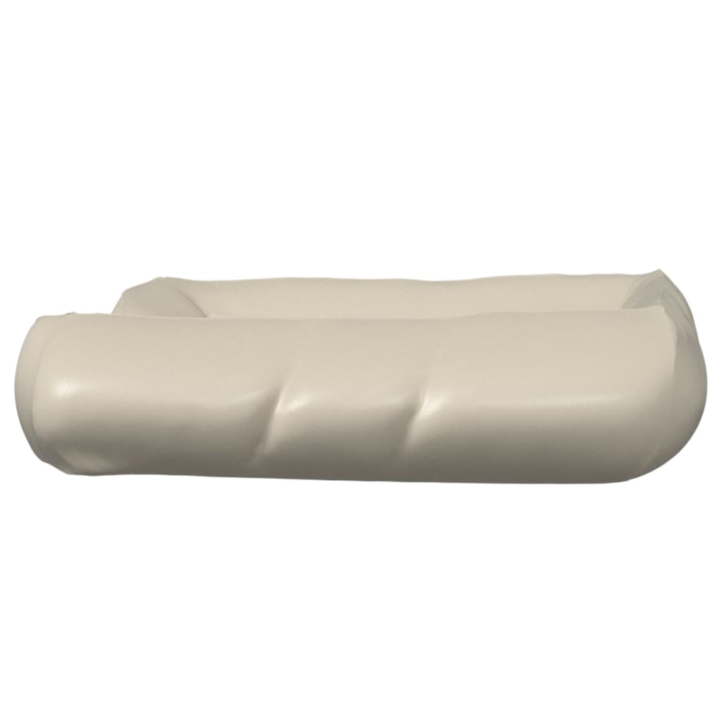 Cuccia per Cani Beige 80x68x23 cm in Similpelle