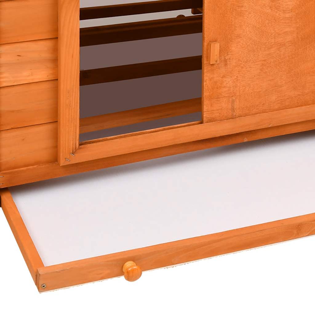 Pollaio 150x96x110 cm in Legno Massello di Abete