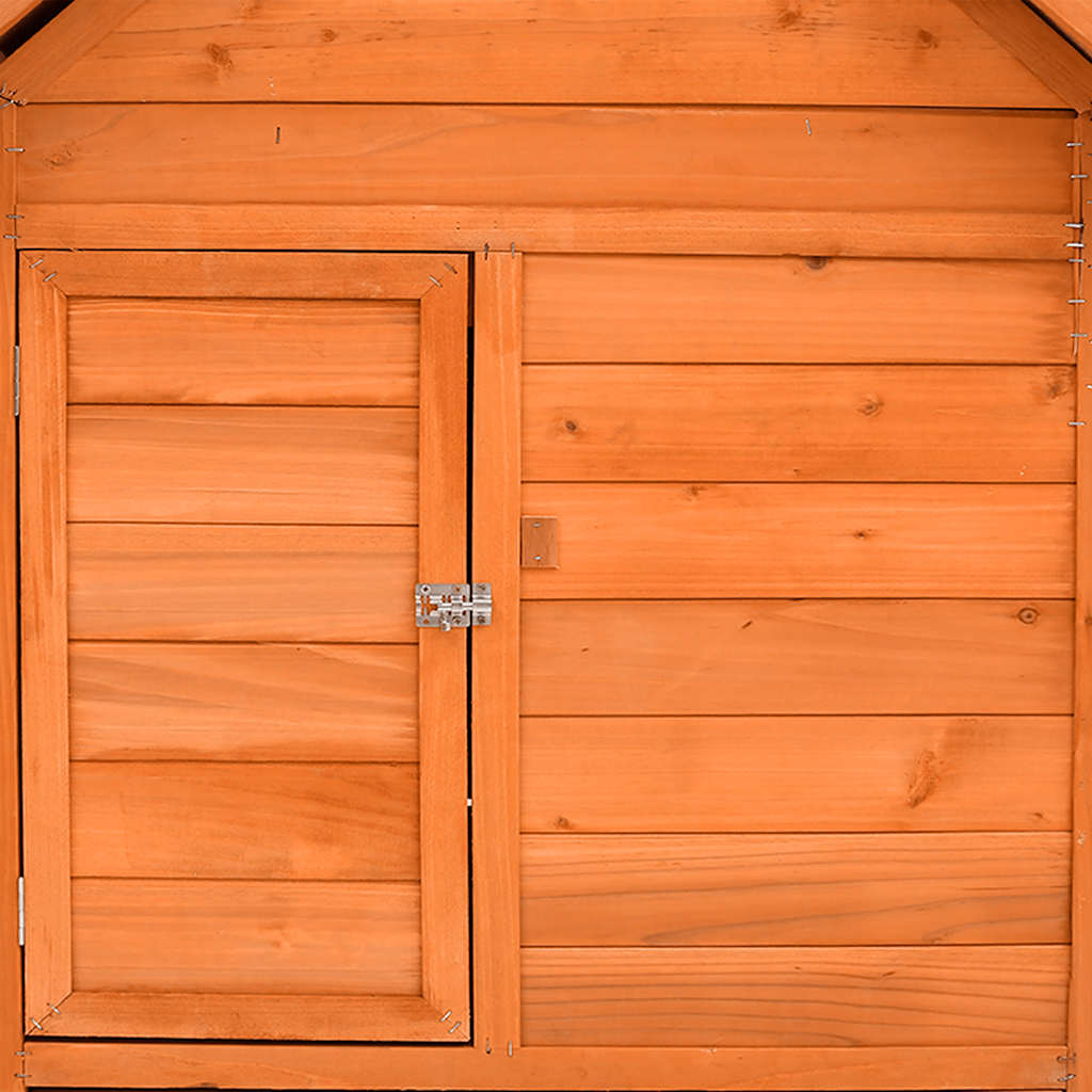 Pollaio 150x96x110 cm in Legno Massello di Abete