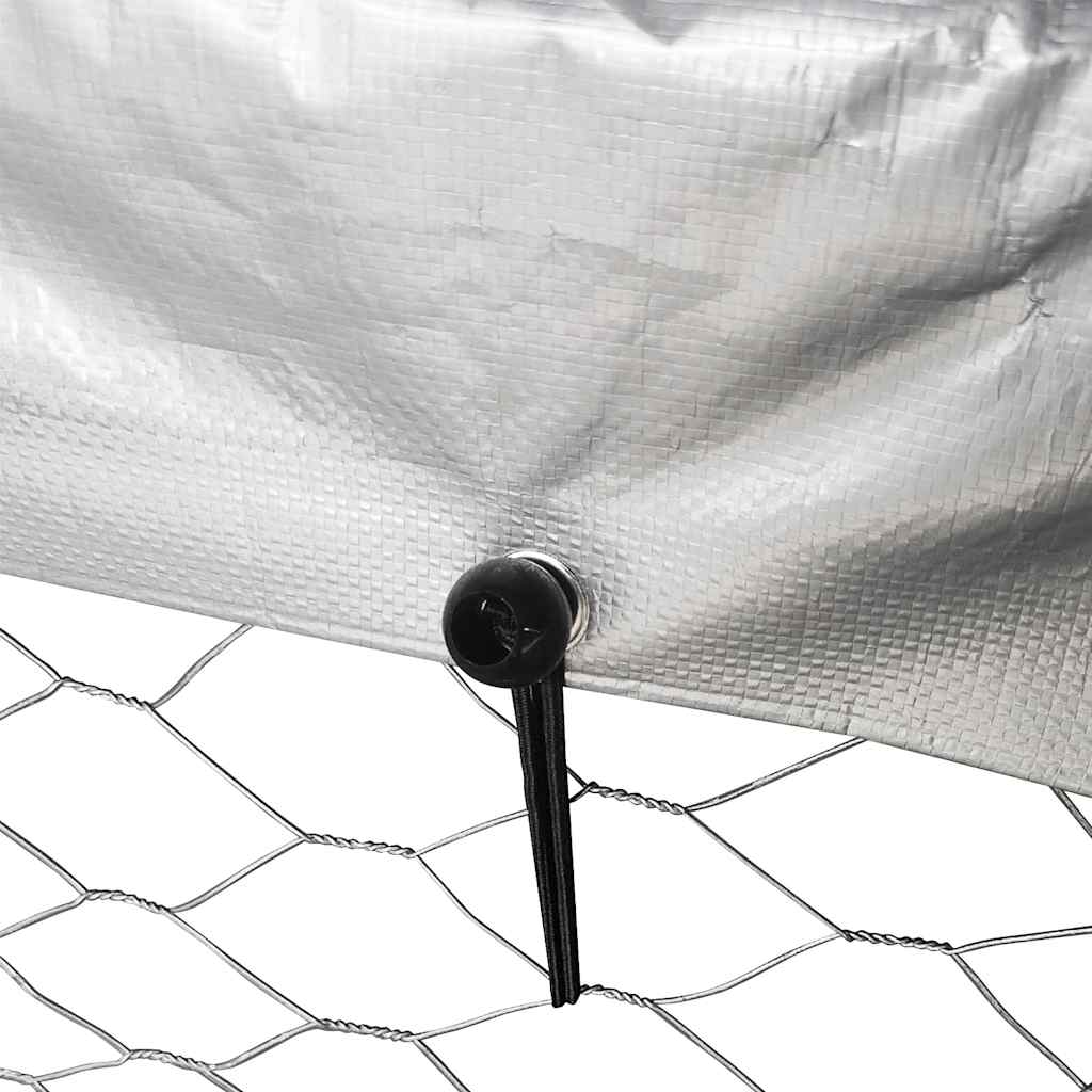 Gabbia per Cani da Esterno con Tetto 600x300x150 cm
