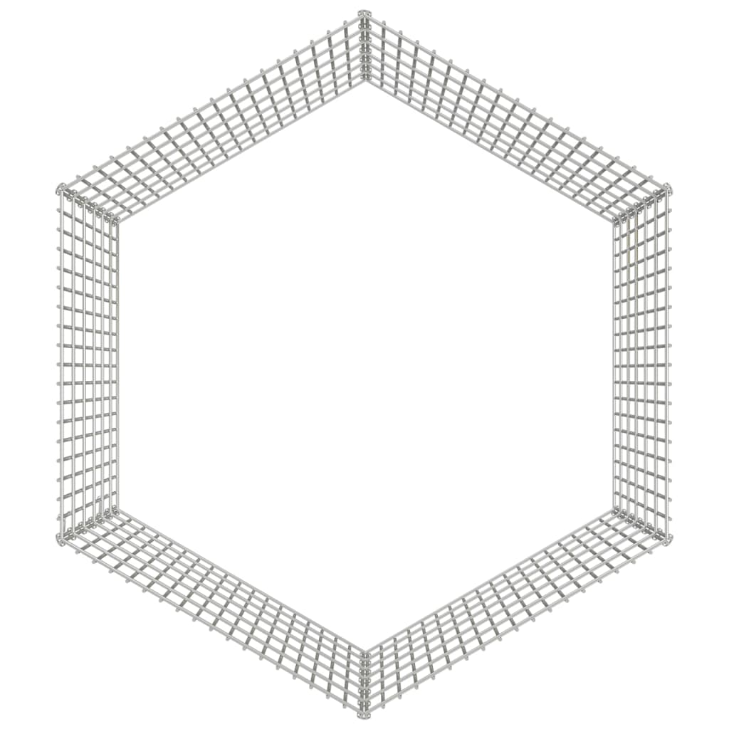 Recinto per Animali Ruspante 6 Pannelli 54x60 cm Ferro Zincato