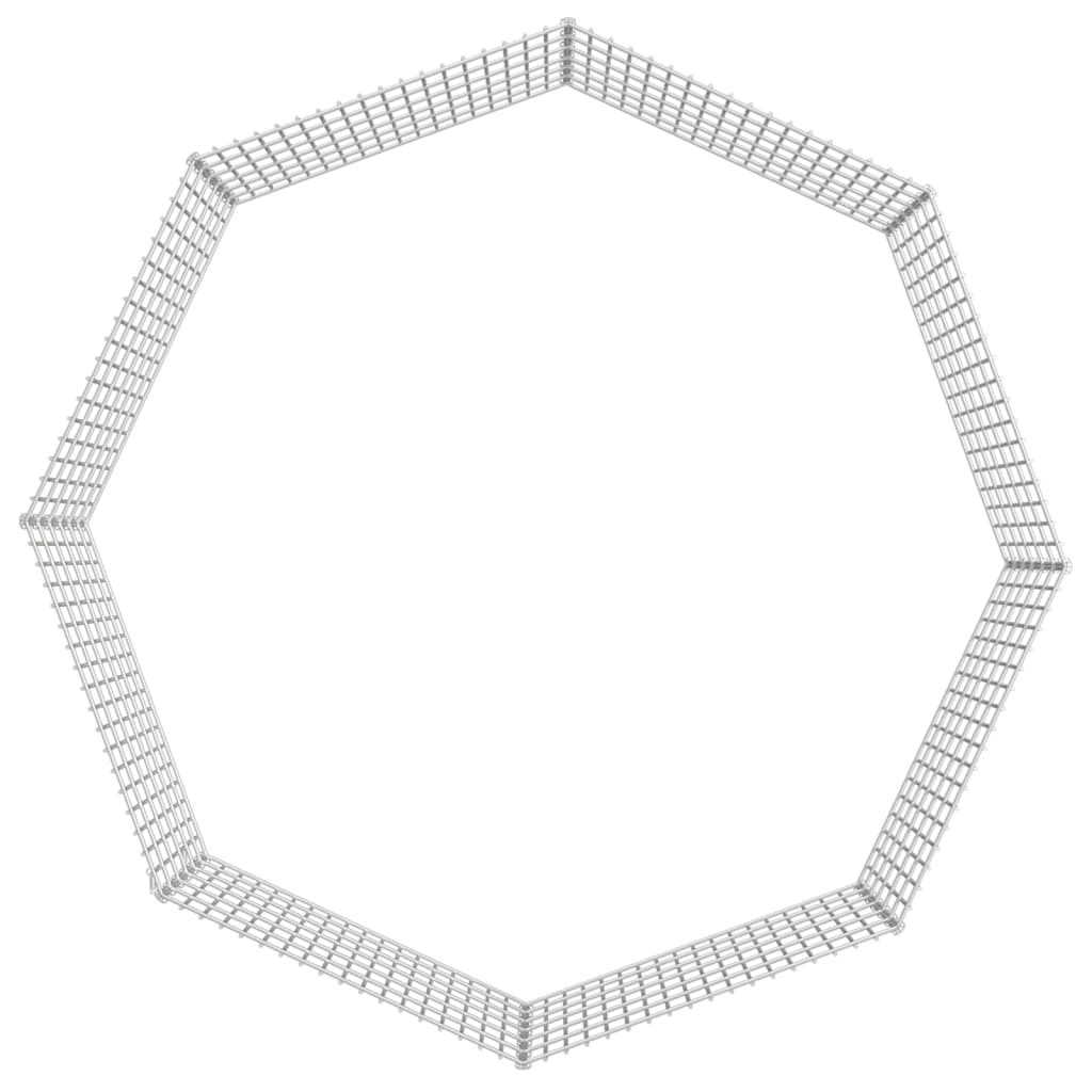 Recinto per Animali Ruspante 8 Pannelli 54x60 cm Ferro Zincato
