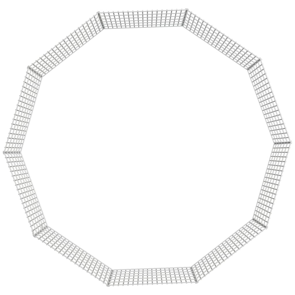 Recinto per Animali Ruspante 10 Pannelli 54x60 cm Ferro Zincato