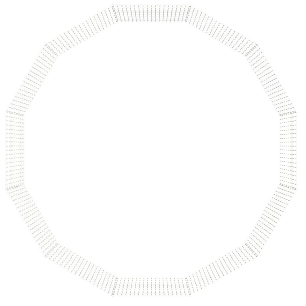 Recinto per Animali Ruspante 12 Pannelli 54x80 cm Ferro Zincato