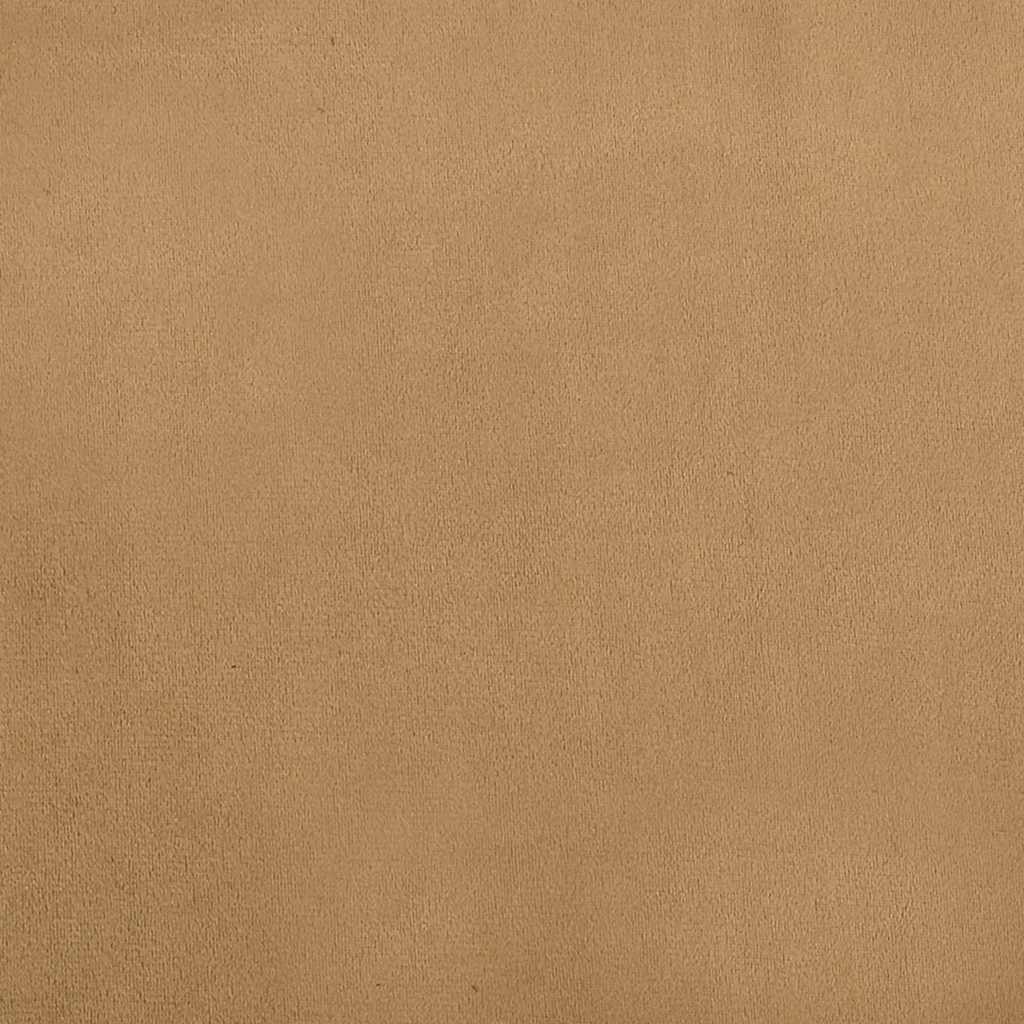 Lettino per Cani Marrone 66x40x45 cm in Velluto