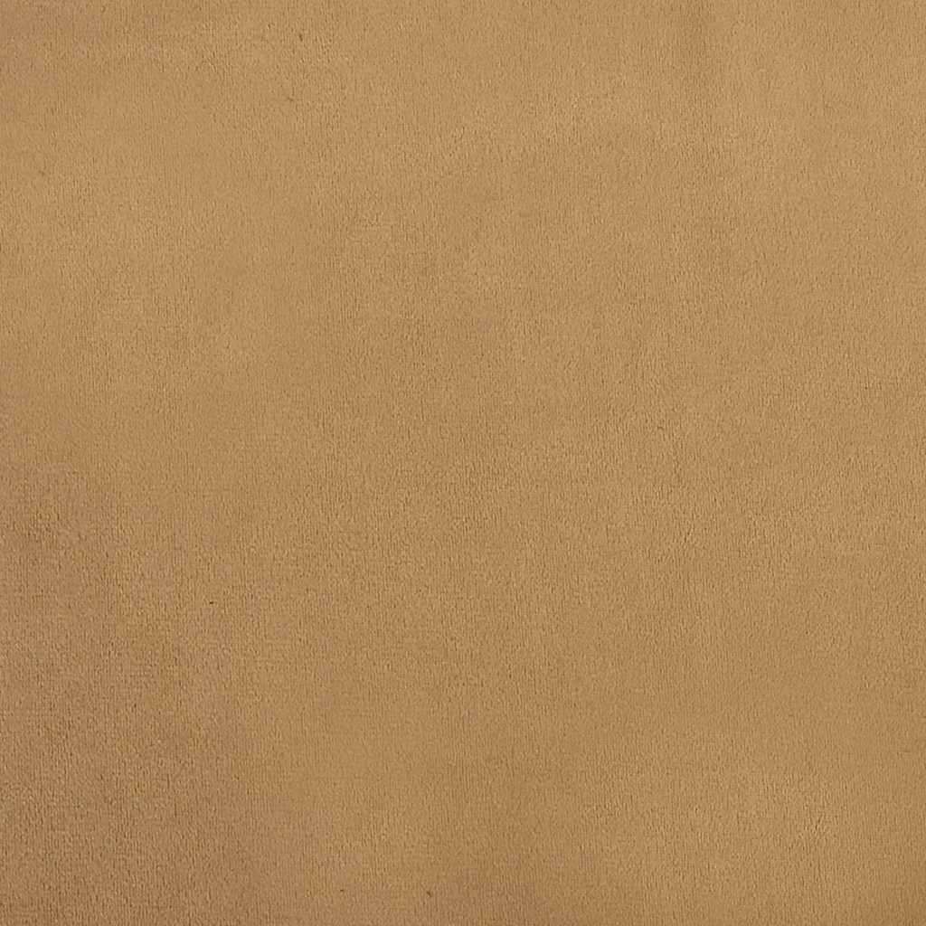 Lettino per Cani Marrone 70x52x30 cm in Velluto