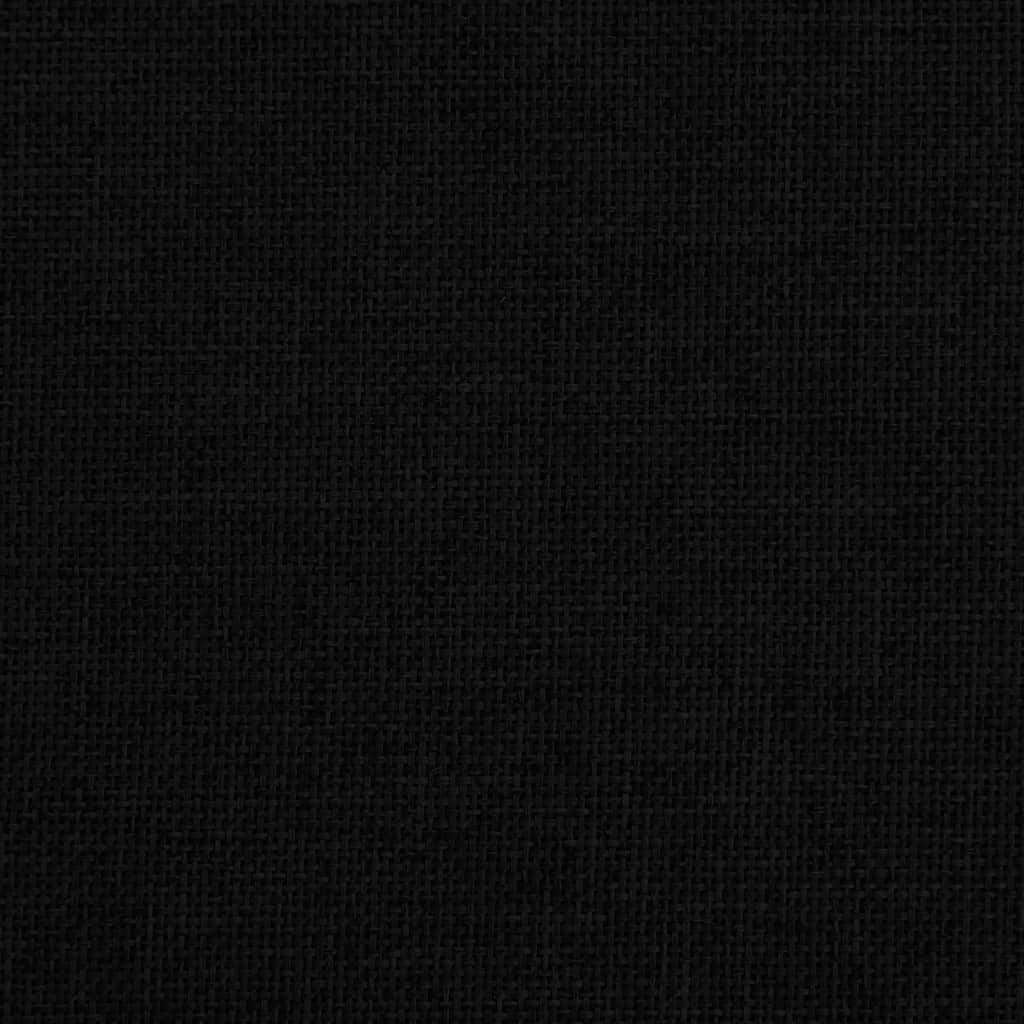 Lettino per Cani Nero 70x40x24 cm in Tessuto