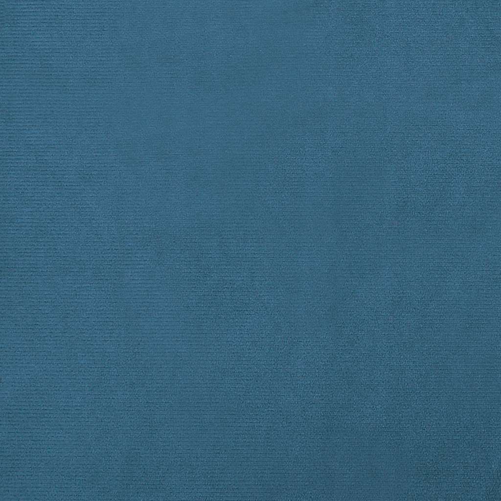 Lettino per Cani Blu 70x40x24 cm in Velluto