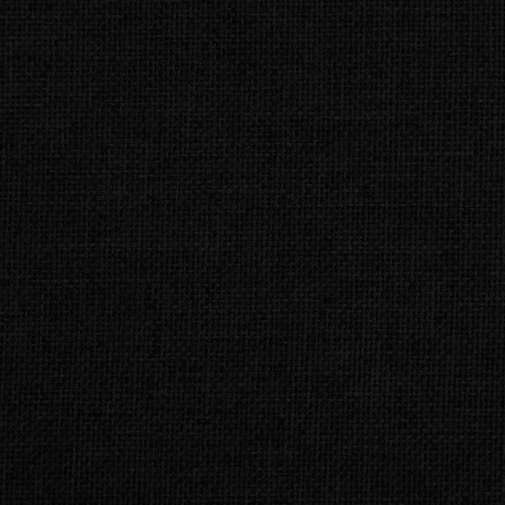 Lettino per Cani Nero 70x45x30 cm in Tessuto